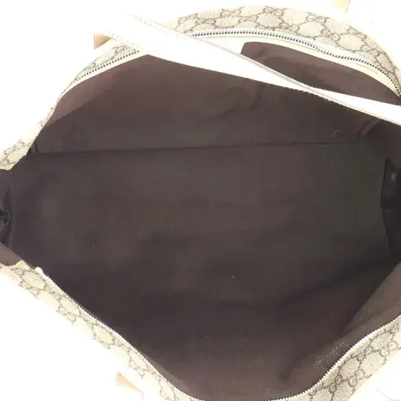 Gucci Plus Tote Gg Coated Canvas With #238970G11B - Picture 5 of 7